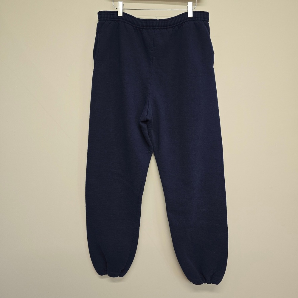Vintage Russell Athletic Sweatpants Mens XL Navy USA Made 90s Baggy Streetwear